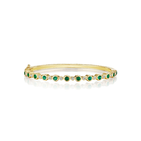 Emerald Aura Bangle