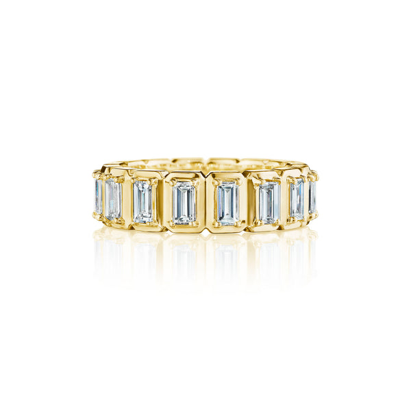 Straight Baguette Eternity Band